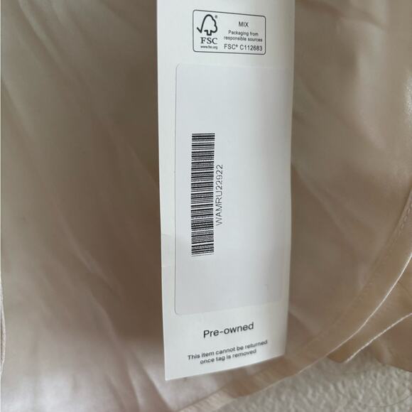 Amina Rubinacci White Silk Button Down Shirt - Picture 6 of 9